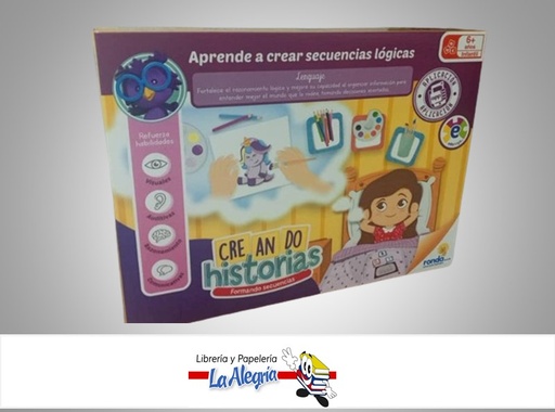 [000673122337] CREANDO HISTORIAS FORMANDO SECUENCIAS 12233 JUEGO DIDACTICOMARCA RONDA