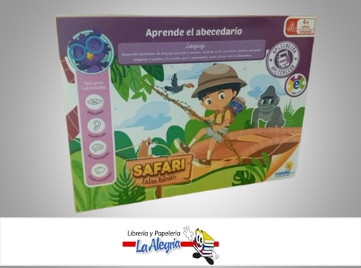 [000673122320] SAFARI ENTRE LETRAS 12232 JUEGO DIDACTICOMARCA RONDA