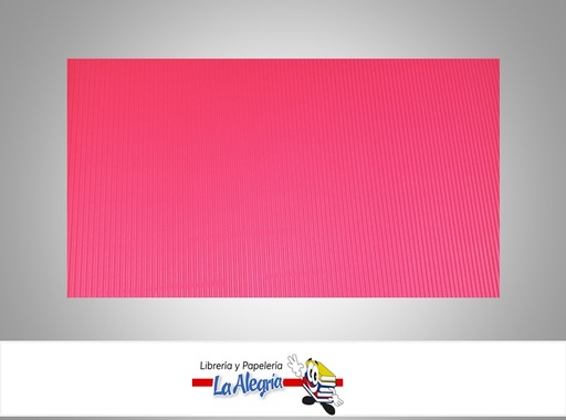 [CORRUG051] CARTON CORRUGADO 50X70 CM ROJO CARMESI MARCA S/M