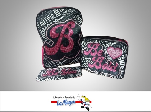 [7591207658130] MORRAL/CARTUCHERA/LONCHERA 29222 COMBO "BE YOU" MARCA JETBAG
