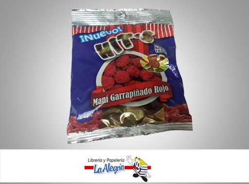 [7595788000272] MANÍ GARRAPIÑADO 160G MARCA HIT´S