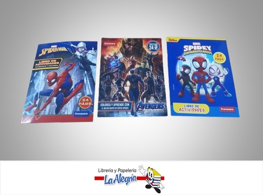 [7707406350199] LIBRO DE ACTIVIDADES DISNEY PARA NIÑOS MARCA PRIMAVERA