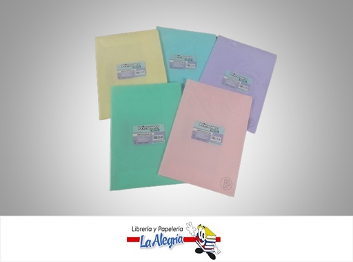 [7707406357792] CARPETA PLASTICA CON LIGA VERTICAL 26X38 CM COLORES PASTEL 324_052 MARCA PRIMAVERA