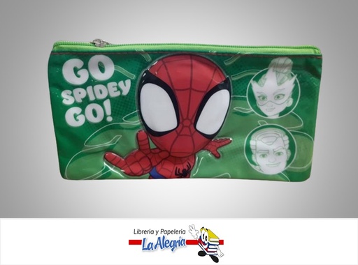 [7707849576378] CARTUCHERA DE 1 BOLSILLO DISNEY 100 PARA NIÑO MARCA PRIMAVERA