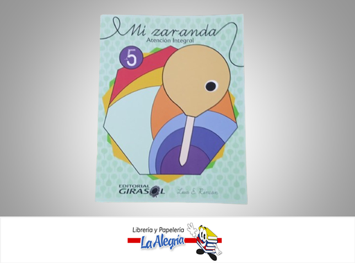 [9789806989696] MI ZARANDA 5 TEMATICA ESCOLAR AUTOR LUIS E. RINCON EDITORIAL GIRASOL