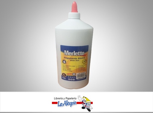 [7450009589687] PEGA LIQUIDA BLANCA 1000GR MARCA MERLETTO