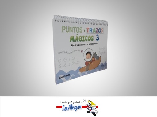 [9786071732521] PUNTOS Y TRAZOS MAGICOS N°3 AUTORA AIDA ZITA EDITORIAL TRILLAS