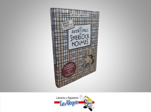 [9788412586077] LAS AVENTURAS DE SHERLOCK HOLMES TEMATICA NOVELA CLASICA AUTOR ARTHUR CONAN DOYLE EDITORIAL OCEANO GRIBAUDO
