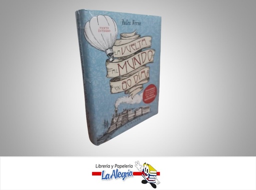 [9788417127916] LA VUELTA AL MUNDO EN 80 DIAS TEMATICA NOVELA CLASICA AUTOR JULES VERNE EDITORIAL OCEANO GRIBAUDO