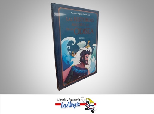 [9788412394085] LAS HISTORIAS MAS BELLAS DE LA ODISEA TEMATICA NOVELA  AUTOR LORENZA CINGOLI Y MARTINA FORTI EDITORIAL OCEANO GRIBAUDO