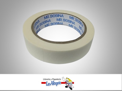 [TIRRO24X30] TIRRO BLANCO 24MM X 30M MARCA MR. BOBINA