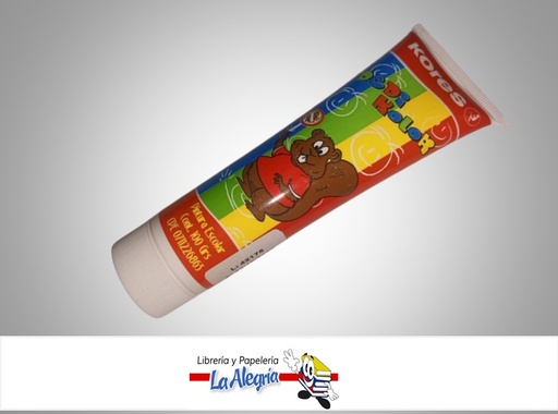 [7590033008638] PINTADEDOS DEDI KOLOR 100G BLANCO MARCA KORES