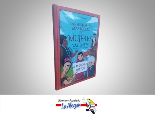 [9788417127473] LAS HISTORIAS MAS BELLAS DE MUJERES VALIENTES TEMATICA BIOGRAFIA AUTOR VALENTINA CAMERINI EDITORIAL OCEANO GRIBAUDO