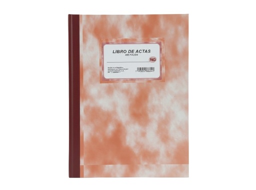 [7593052886041] LIBRO DE ACTAS 300 FOLIOS MARCA N&G