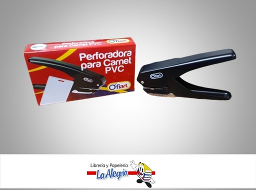 [720171614492] PERFORADORA 1 HUECO CARNET MARCA OFIART