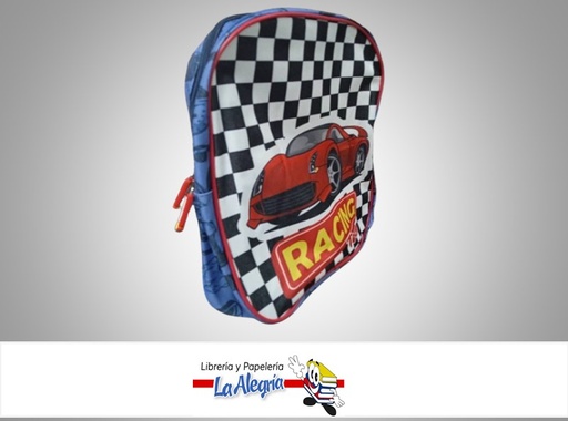 [7453116019467] MORRAL ESCOLAR NIÑO RACING STAR-4116 MARCA STARMATE