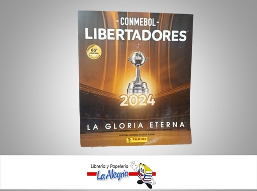 [7897653543427] ALBUM COPA LIBERTADORES 2024 MARCA PANINI