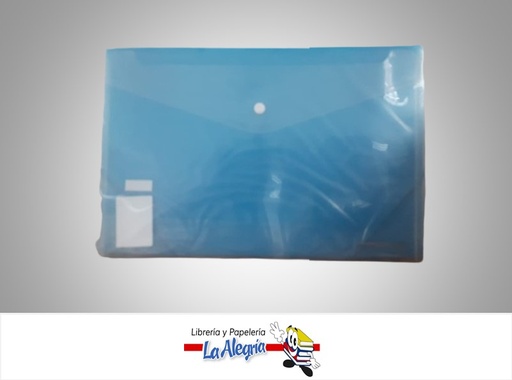 [7453015137569] SOBRE TAMAÑO OFICIO HORIZONTAL CON BROCHE TRANSPARENTE MARCA STUDMARK