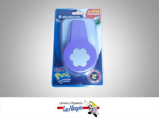 [7453015152944] PERF.(ERFORADOR PARA FOAMI CON DISEÑO DE FLOR 2" MARCA STUDMARK