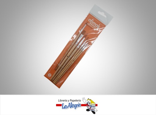 [785571629408] PINCEL SET 6 PIEZAS OK5172 MARCA OFIMAK