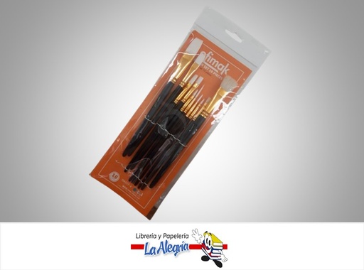 [785571629422] PINCELES SET 10 PIEZAS OK5174 MARCA OFIMAK