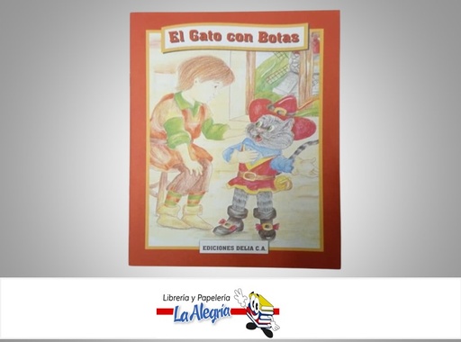 [9788496380455] EL GATO CON BOTAS LEE Y COLOREA TEMATICA CUENTO INFANTIL AUTOR CHARLES PERRAULT MARCA EDICIONES DELIA