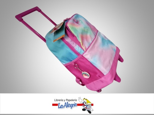[7591525172578] MORRAL ESCOLAR GRANDE CON RUEDAS ENERGY CANDY 1380045 MARCA CAPI