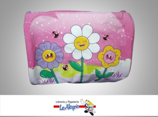 [7591525171205] CARTUCHERA TRIANGULAR CAPI KIDS DAISY 13520461 MARCA CAPI