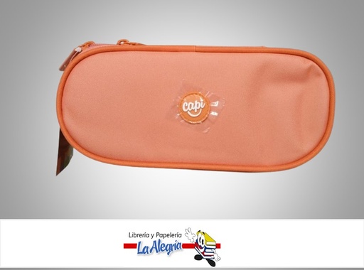 [7591525172707] CARTUCHERA OVALADO 13612043 SIMPLE CORAL MARCA CAPI