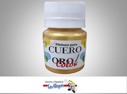 [7590015049796] PINTURA PARA CUERO CU-671 30CC ORO MARCA ORO COLOR