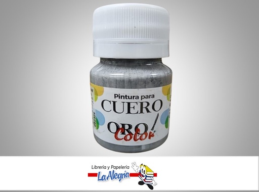 [7590015049604] PINTURA PARA CUERO CU-642 30CC GRIS MARCA ORO COLOR