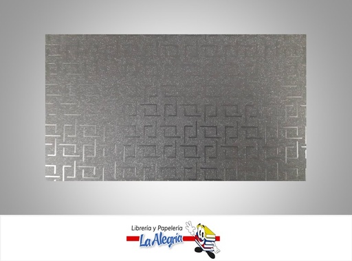 [CDFMF011] CARTULINA ESCARCHADA MICRO FANTASIA 50X70CM CUADRADO NEGRO UND 350GR MARCA S/M