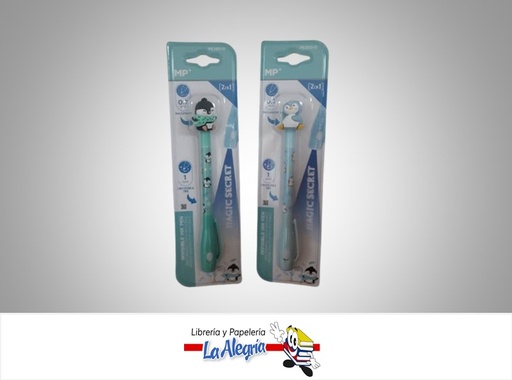 [8435250936861] BOLIGRAFO TINTA INVISIBLE MAGIC SECRET 2 EN 1 PINGUINOS