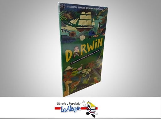 [9788412343724] DARWIN TEMATICA CUENTOS INFANTILES AUTOR FRANCESCA FERRETI DE BLONAY/OYEMATHIAS MARCA M.O.S.Q.U.I.T.O.