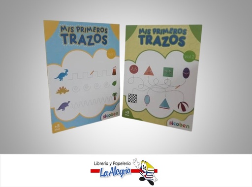 [6014417345320] COLECCION MIS PRIMEROS TRAZOS VOL. 1 Y 2 MARCA SICOBEN
