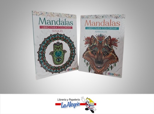[6014417379318] COLECCION MANDALAS ANIMALES Y TATUAJES MARCA SICOBEN