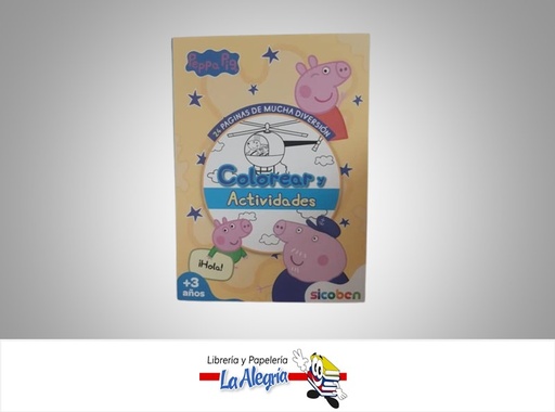 [6014417267226] ACTIVIDADES Y COLOREAR PEPPA PIG MARCA SICOBEN