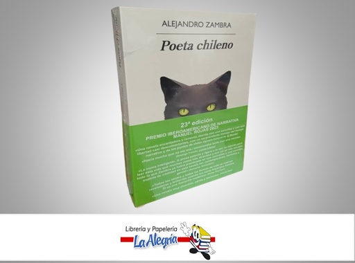 [9788433998934] POETA CHILENO TEMATICA NOVELA AUTOR ALEJANDRO ZAMBRA MARCA ANAGRAMA EDITORIAL