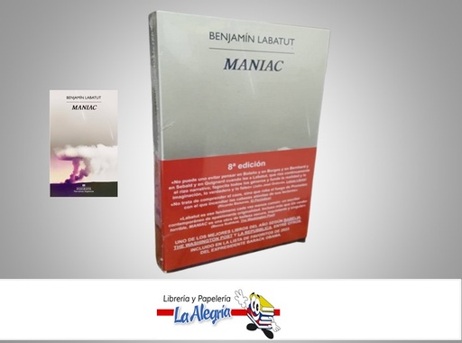 [9788433911001] MANIAC TEMATICA NOVELA AUTOR BENJAMIN LABATUT MARCA ANAGRAMA EDITORIAL
