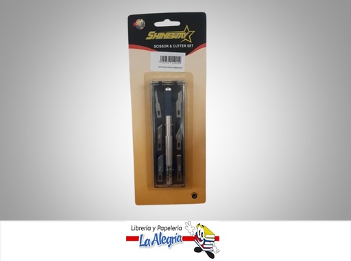 [4004764150014] JUEGO DE CUCHILLA DE ALUMINIO EXACTO 7 PIEZAS SX01TZ  MARCA LEKLEPAR