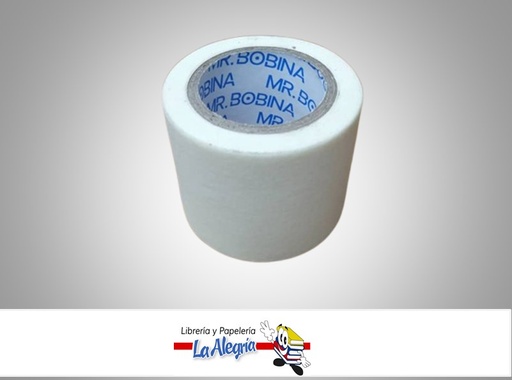 [TIRRO48X10.5] TIRRO BLANCO 48MM X 10.5M MARCA MR. BOBINA