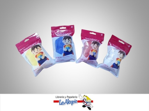 [784196657360] FOAMI MOLDEABLE 40GR COLORES PRIMARIOS SURTIDO UND MARCA BAMBARY