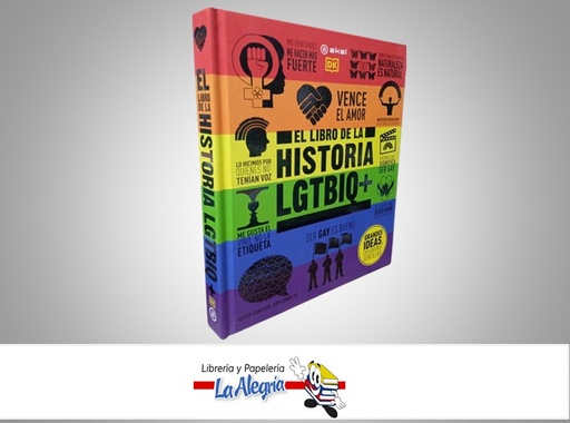 [9788446054429] EL LIBRO DE LA HISTORIA LGTBIQ+ TEMATICA HISTORIA AUTOR AKAL MARCA AKAL