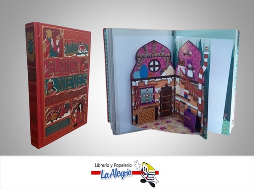 [9788412386134] BLANCANIEVES TAPA DURA CON ELEMENTOS INTERACTIVOS TEMATICA CUENTO INFANTIL AUTOR JACOB & WILHELM GRIMM MARCA FOLIOSCOPIO