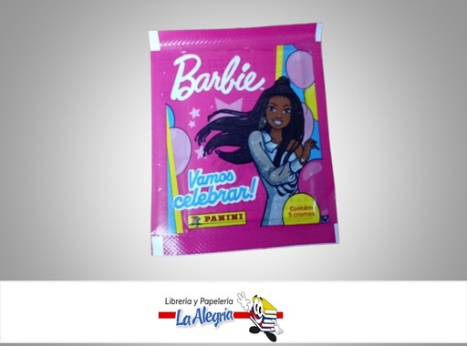 [7897653544530] BARAJITA BARBIE 65TH ANIVERSARIO SOBRE MARCA PANINI