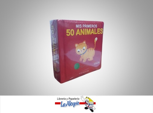 [9788417127886] MIS PRIMEROS 50 ANIMALES TEMATICA CUENTOS INFANTILES AUTOR GRIBAUDO EDITORIAL OCEANO GRIBAUDO