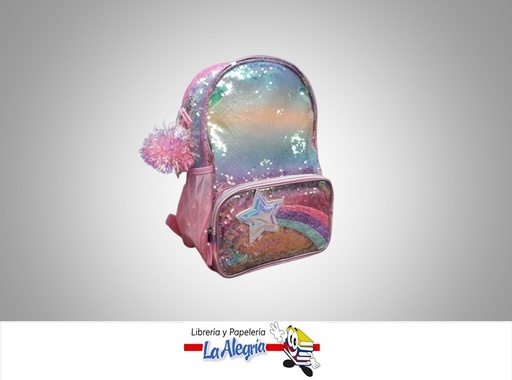 [197710337066] MORRAL MULTICOLOR DE LENTEJUELAS PARA NIÑA MARCA NIKO IMPORT