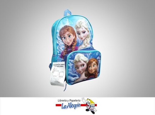 [196179852370] MORRAL DE FROZEN CON LONCHERA PARA NIÑA MARCA NIKO IMPORT