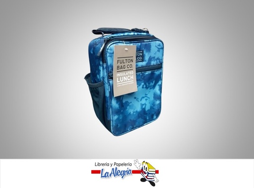 [628319670600] LONCHERA FULTON BAG CAMUFLAJE AZUL MARCA NIKO IMPORT