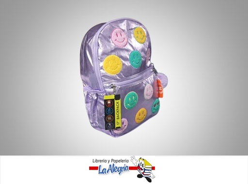 [843340284248] MORRAL DE CARA SONRIENTE DE FELPA UND MARCA NIKO IMPORT